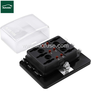 6 Way Blade Fuse Box for Automotive ATC